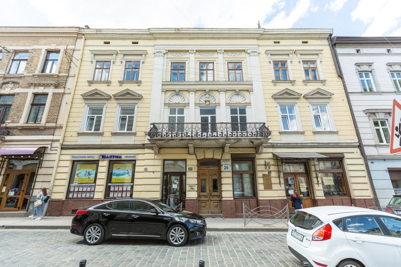 Квартира В Центрі Подобово На Вулиці Коперника 26 Біля Палацу Мистецтв Lviv Exteriör bild